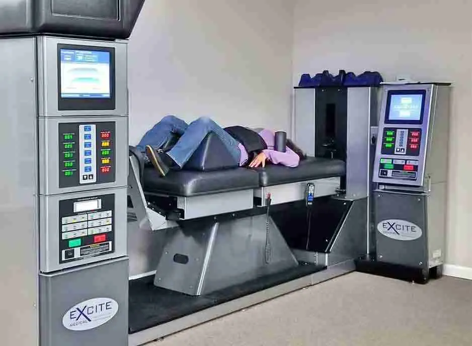 Non-surgical spinal decompression treatment for back pain DRX9000